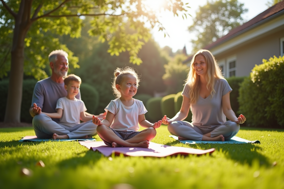 famille détente