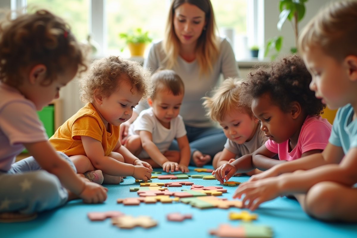 enfants puzzles